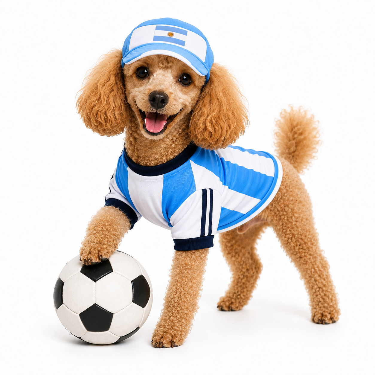 Argentina Dog Soccer Jersey