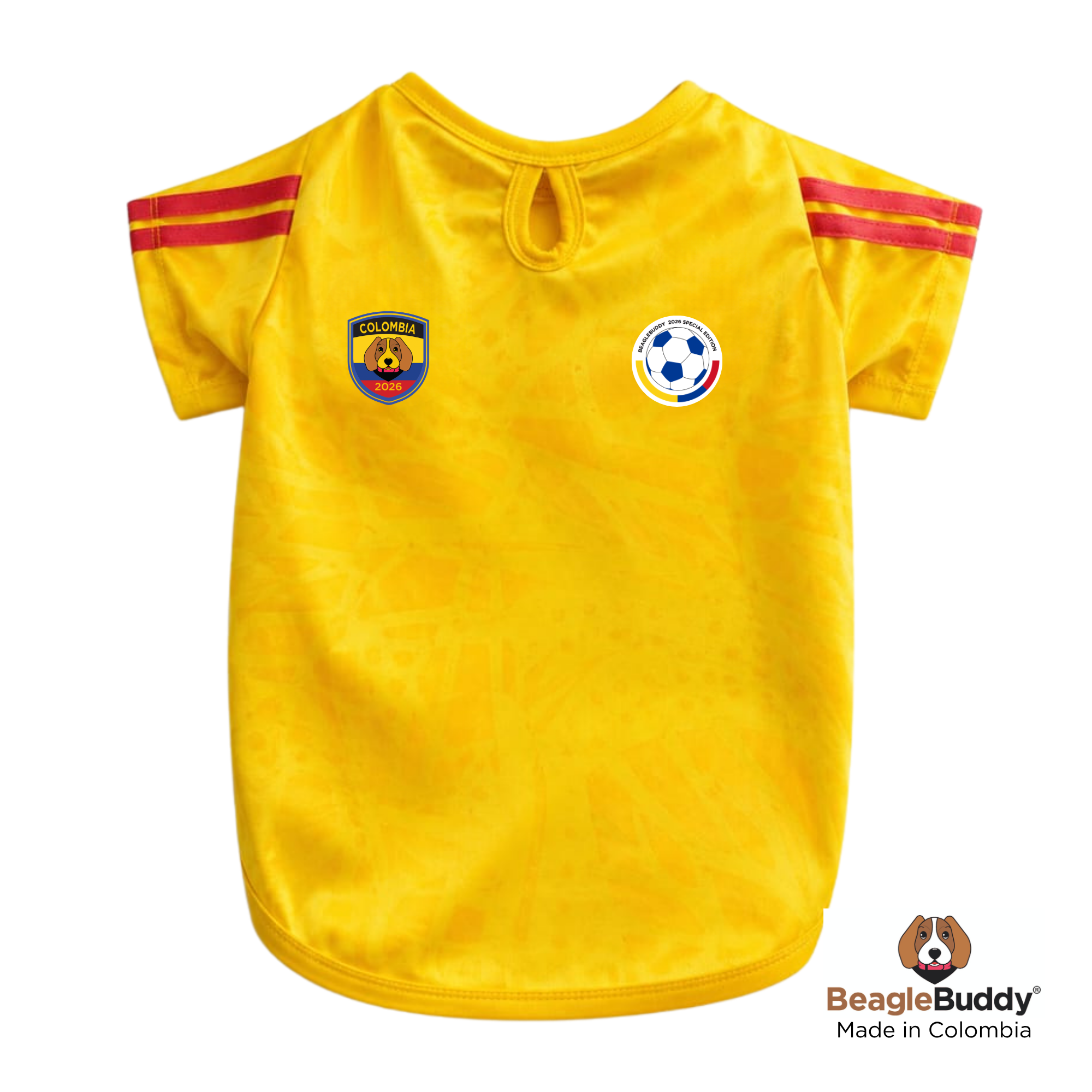Colombia Dog Soccer Jersey
