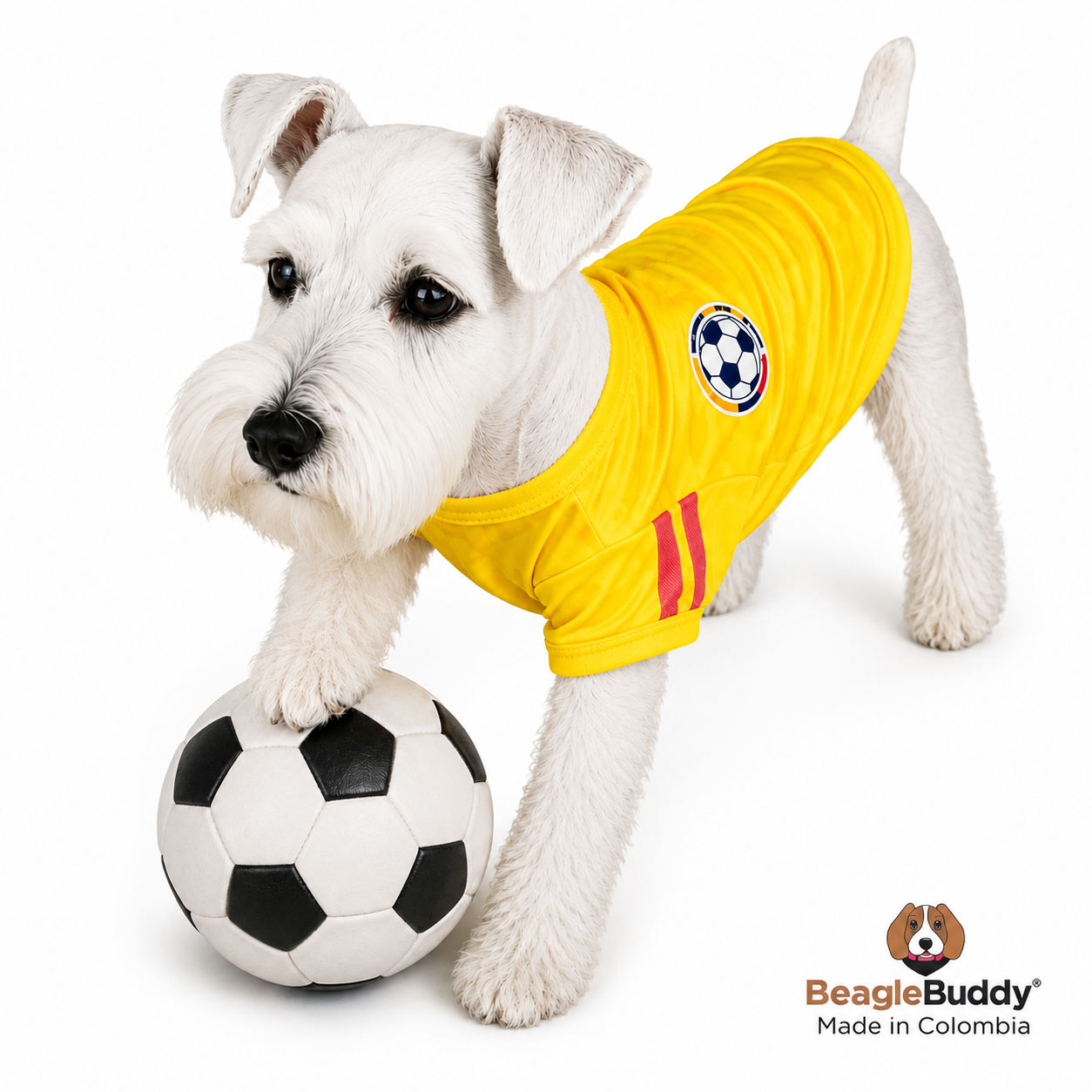 Colombia Dog Soccer Jersey