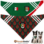 Mexico Soccer Dog Bandana