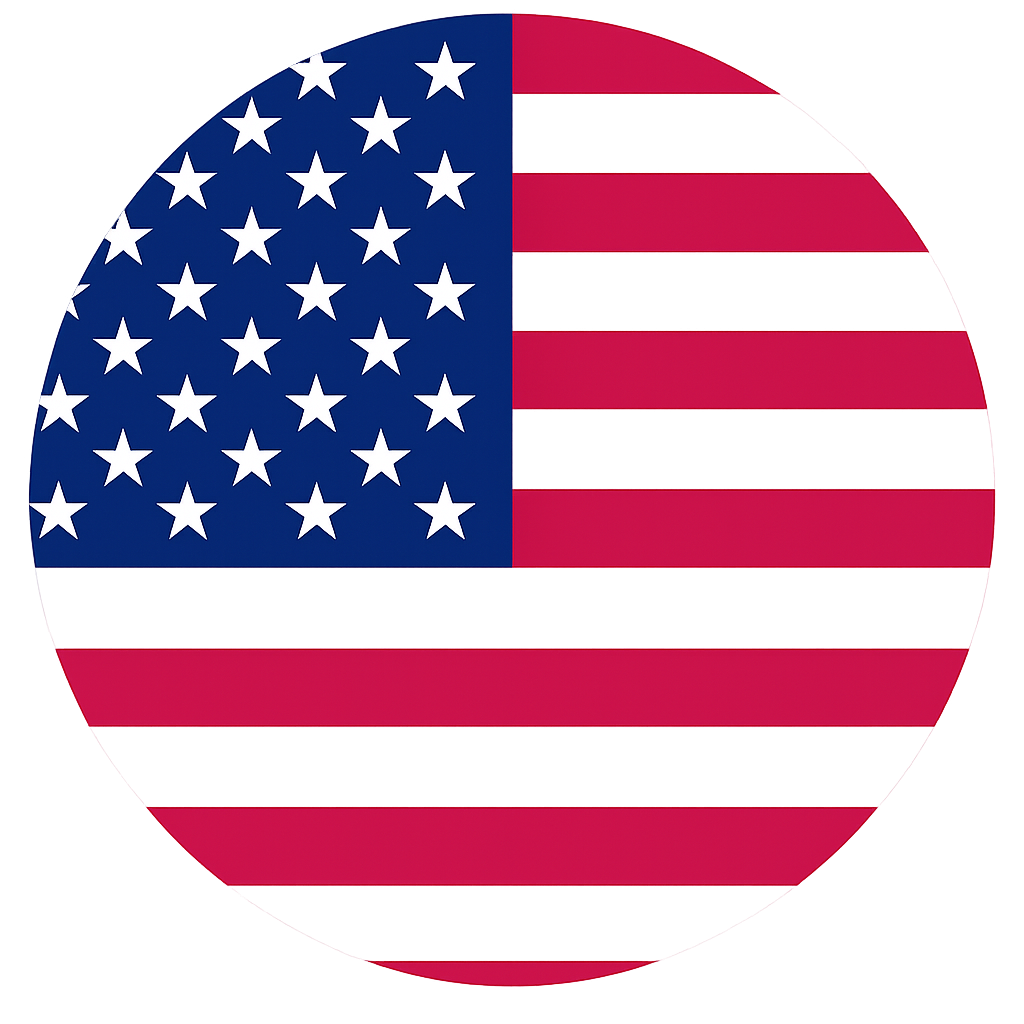 American flag design with blue, white, and red colors on a white background