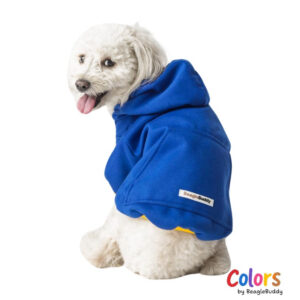 Blue Hooded Sweatshirt