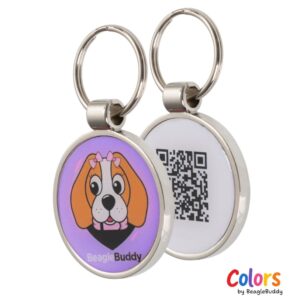Pet Tag Muppy Lilac