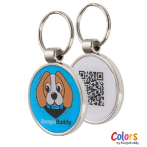 Pet Tag Niko Light Blue