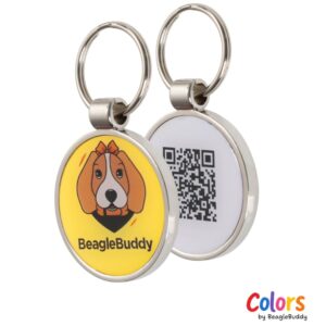 Pet Tag Sophia Yellow